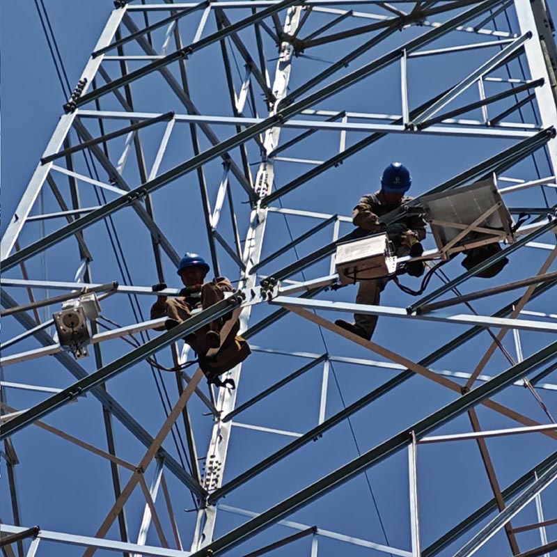 2026.04.08 輸電線路在線監(jiān)測裝置（AI球機）  設(shè)備安裝