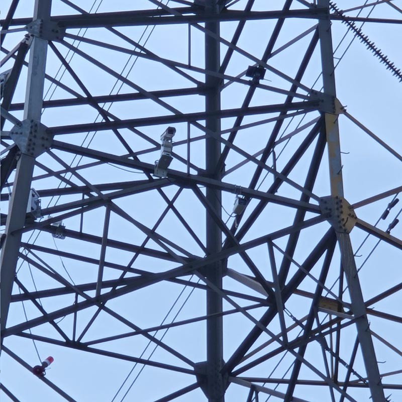 2026.07.27 輸電線路樹木超高監測裝置(激光雷達) 安裝案例